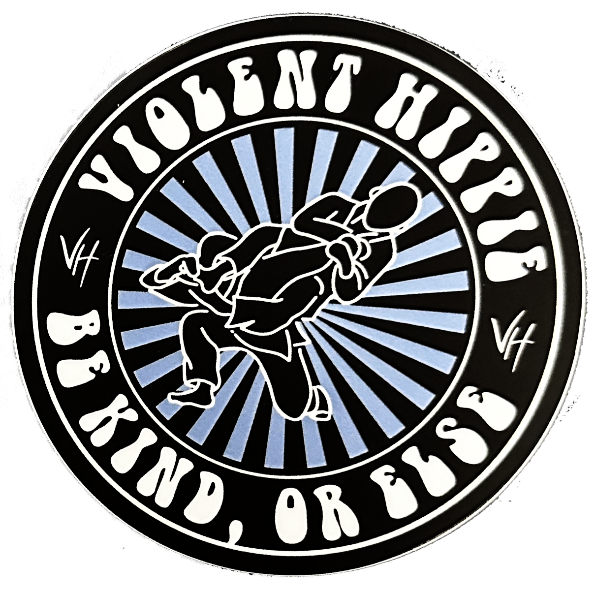 Violent Hippie Jiu Jitsu Sticker Pack