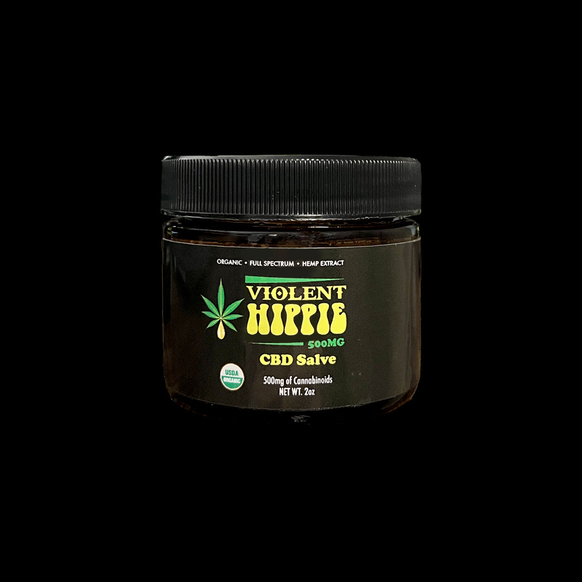 Violent Hippie™ Full Spectrum Muscle Rub 500mg (USDA Certified Organic)