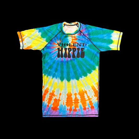 Violent Hippie Rash Guard Short Sleeve